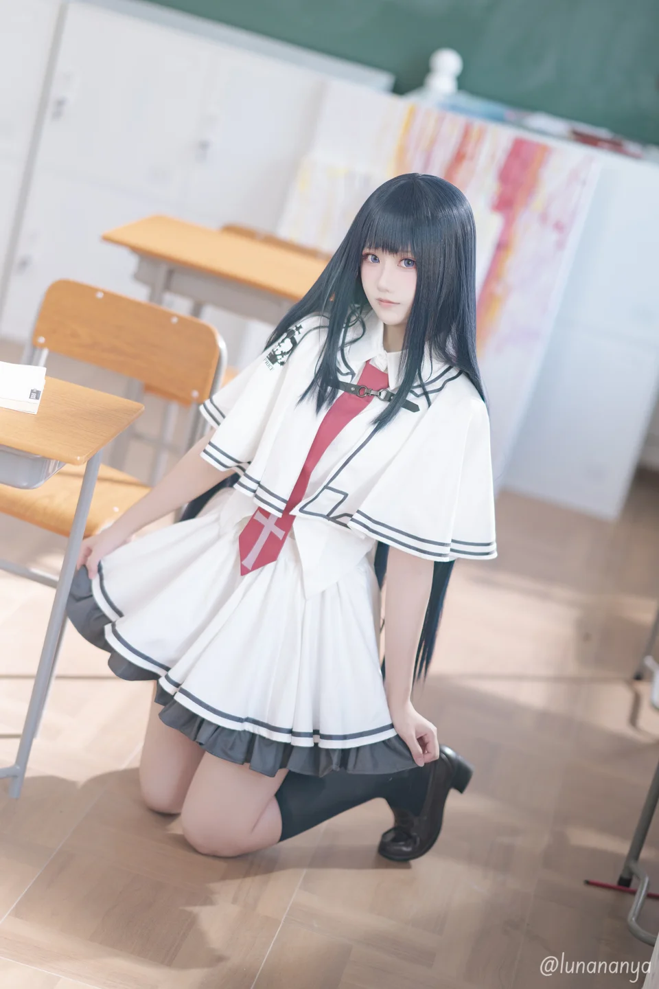 lunananya - No.045 Takashima Zakuro [19P-95MB] tg@simisebaisi 【丝足阁】014.webp